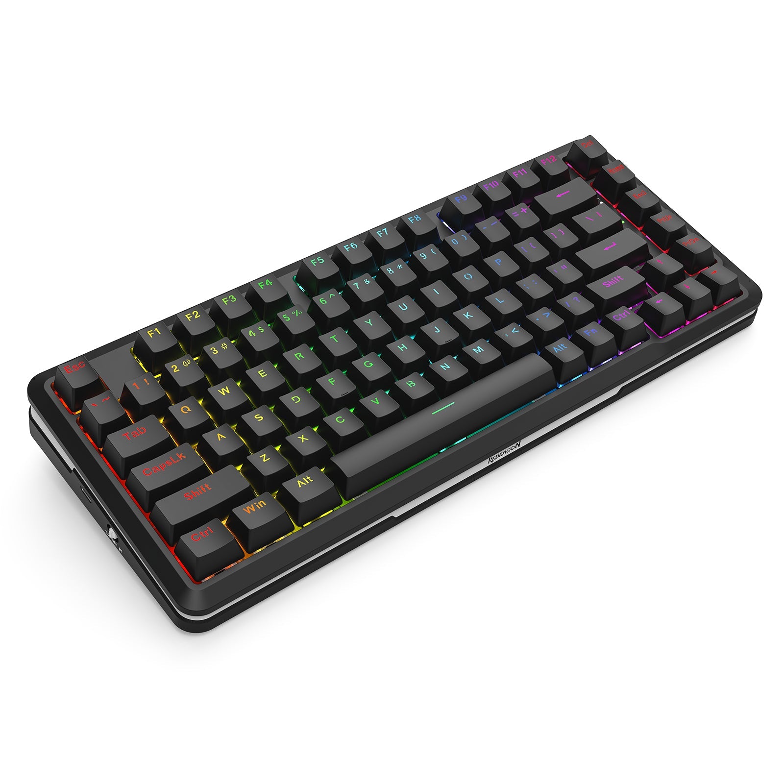 PAPAN KEKUNCI MEKANIKAL GASKET MOUNTED SAMBUNGAN 3-MOD REDRAGON STORMRAZOR K713RGB-PRO
