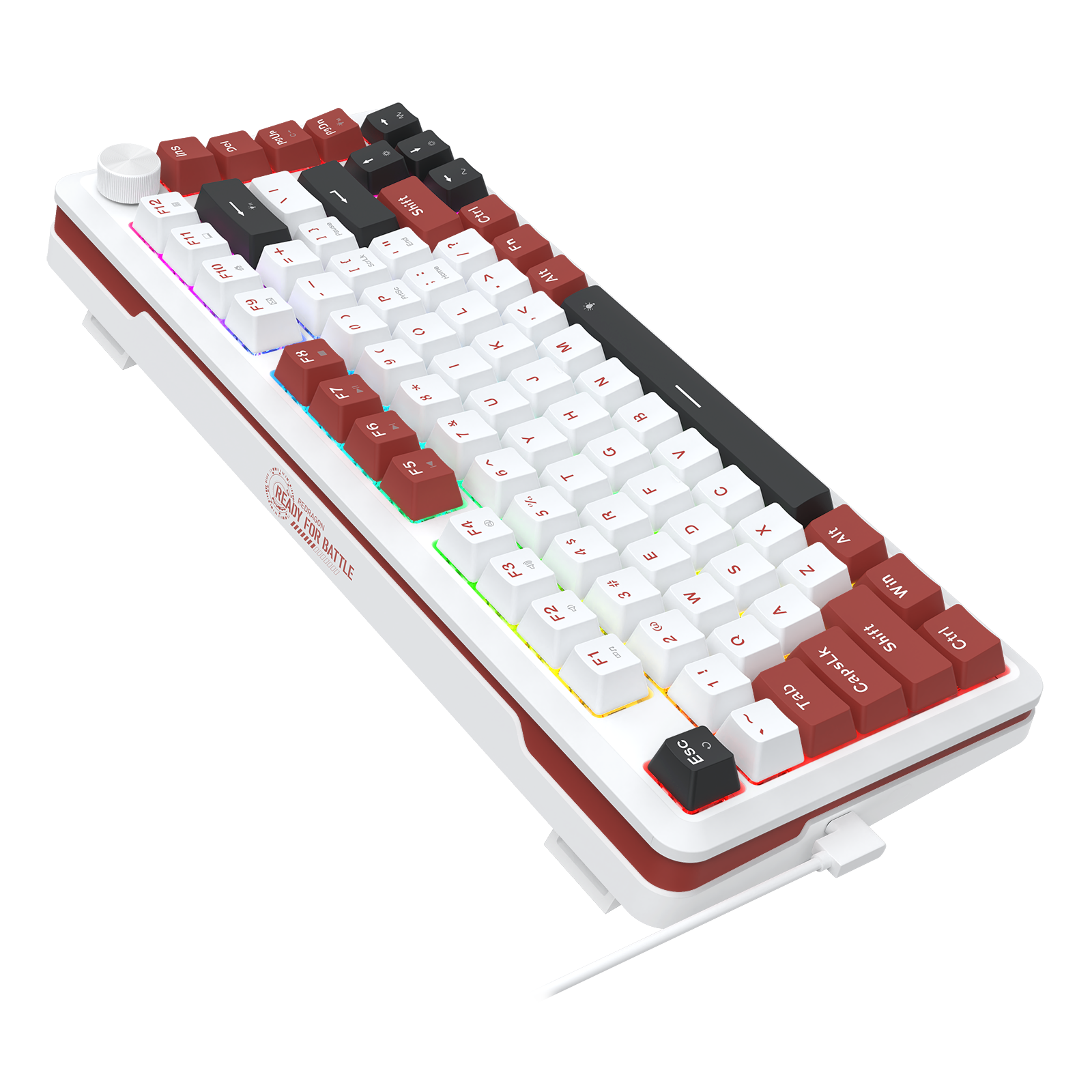 Papan Kekunci Suis Magnetik REDRAGON STORMHUNTER K721WRB-RGB RT