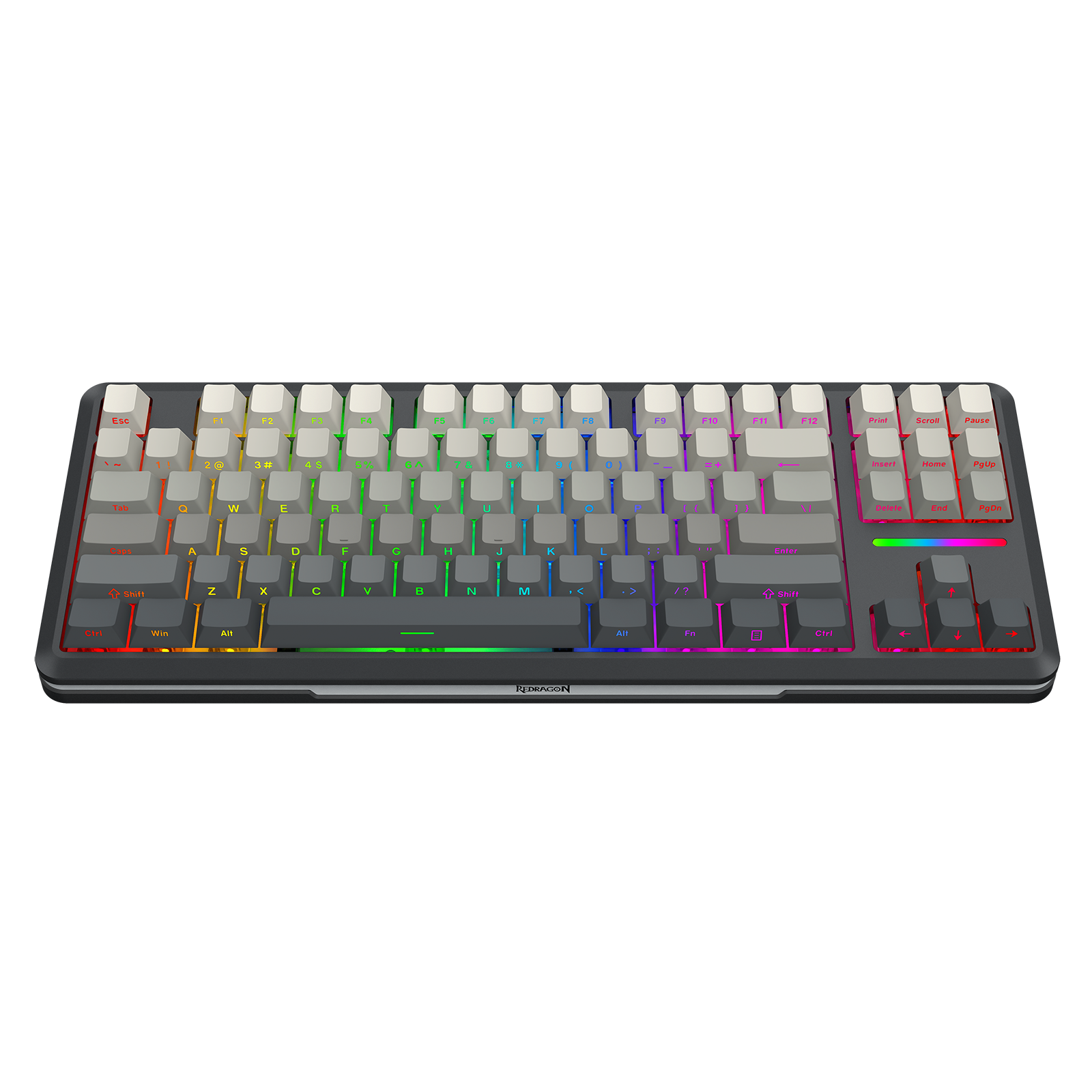 Papan Kekunci Mekanikal Berbingkai GASKET TKL Sambungan 3 Mod WILDSLASH K734SP-RGB-PRO