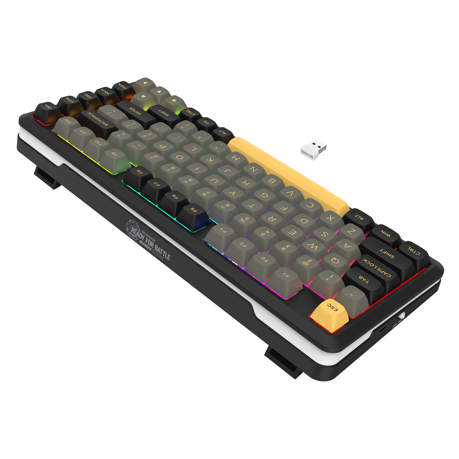 PAPAN KEKUNCI MEKANIKAL BARRICADE K738-RGB-PRO 3 Mod Sambungan GASKET Mounted