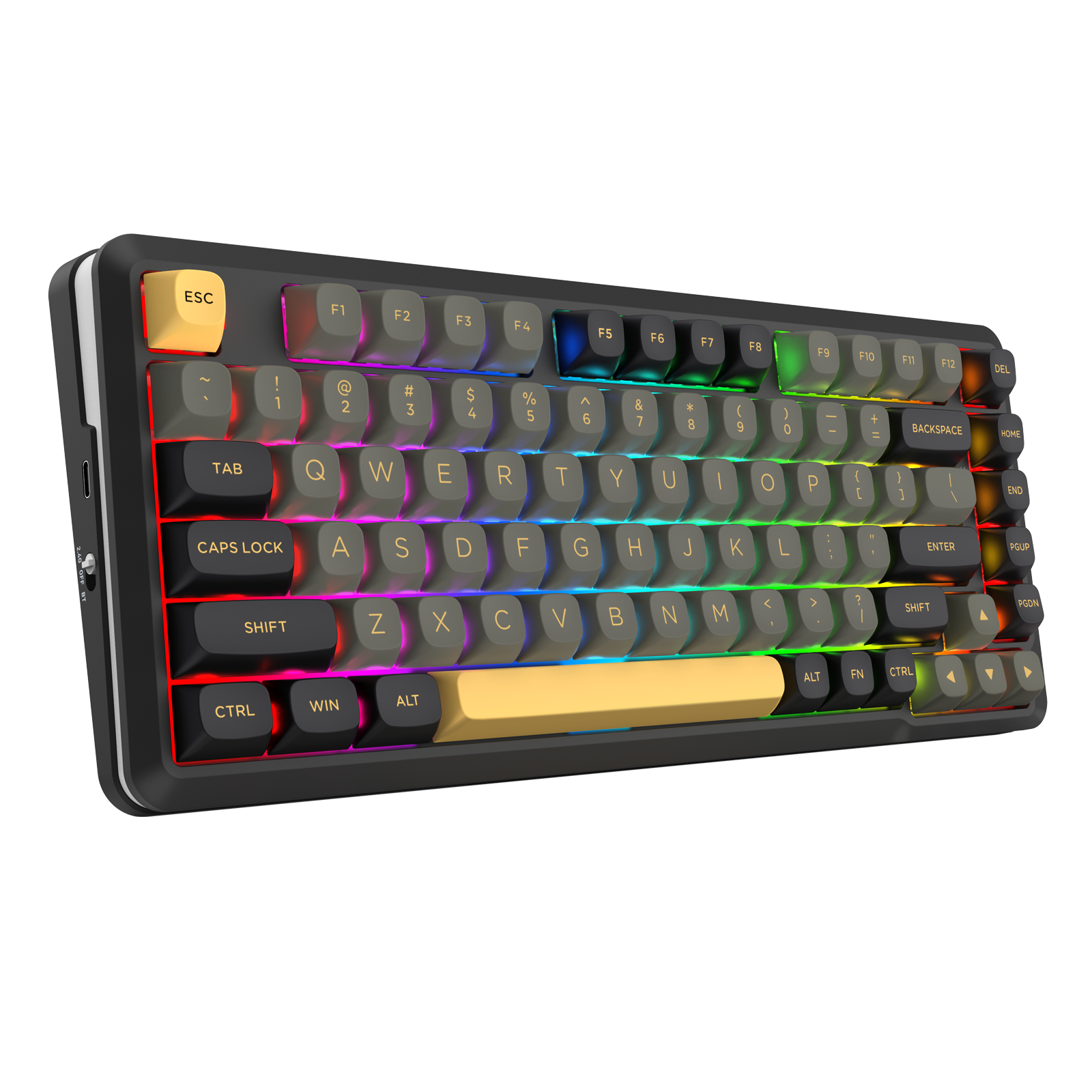 PAPAN KEKUNCI MEKANIKAL BARRICADE K738-RGB-PRO 3 Mod Sambungan GASKET Mounted