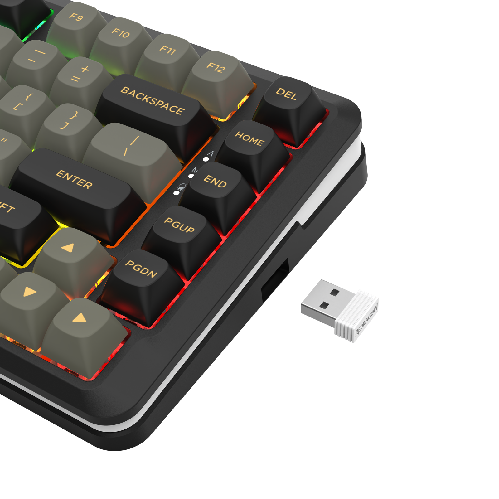 PAPAN KEKUNCI MEKANIKAL BARRICADE K738-RGB-PRO 3 Mod Sambungan GASKET Mounted
