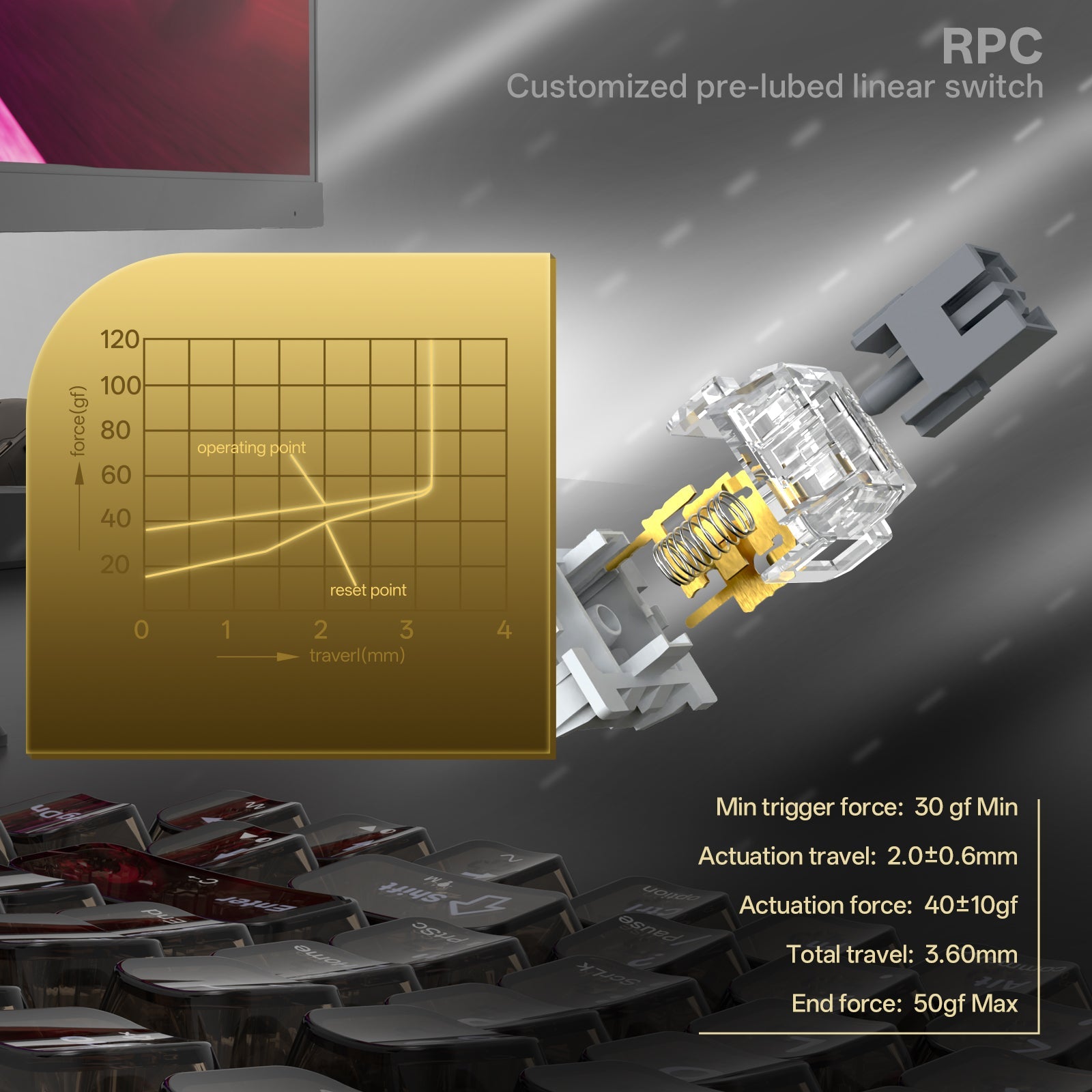 PAPAN KEKUNCI MEKANIKAL HORIUM K751CTB-RGB-PRO 3 MOD GASKET MOUNTED 75% QMK