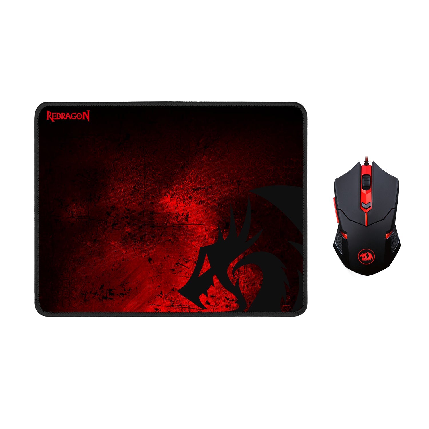 Redragon M601BA (berwayar) Tetikus & Pad Tetikus 2 DALAM SET