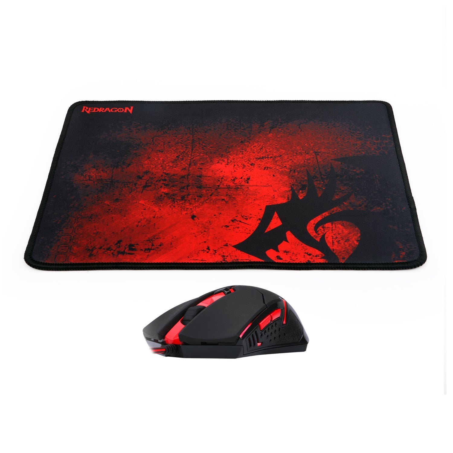 Redragon M601BA (berwayar) Tetikus & Pad Tetikus 2 DALAM SET