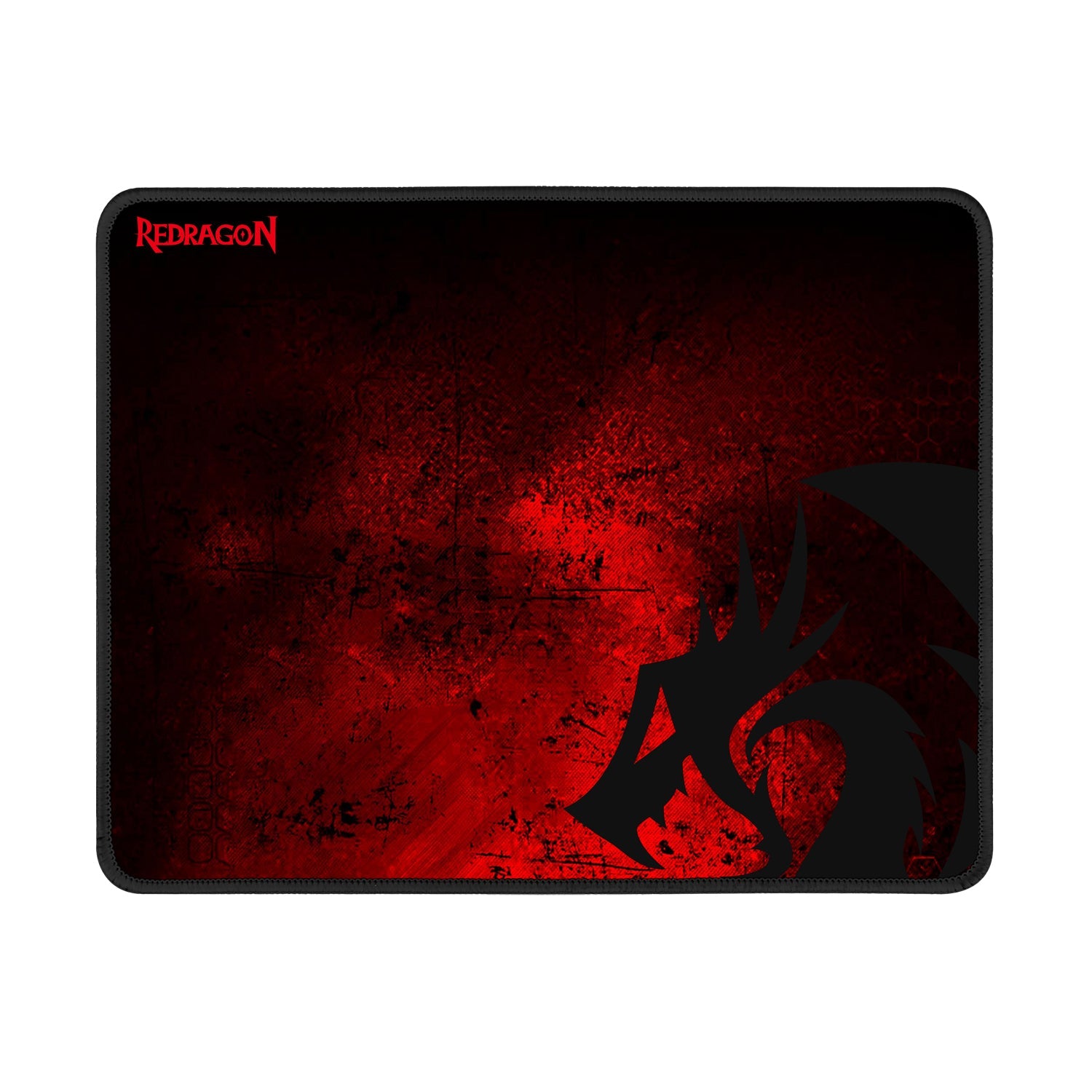 Kombo Tetikus Permainan Tanpa Wayar Redragon M601-WL-BA dan Pad Tetikus, Ergonomik, 6 Butang Boleh Atur Cara, 2400 DPI, Tetikus LED Merah, Pad Tetikus Besar untuk Permainan PC Windows - Hitam [Set Tetikus Tanpa Kord Pad Tetikus]