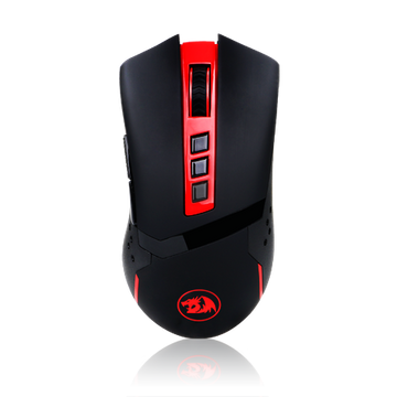 Tetikus Permainan Boleh Atur Cara 9-Butang Tanpa Wayar Redragon M692 BLADE