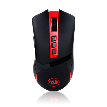 Tetikus Permainan Boleh Atur Cara 9-Butang Tanpa Wayar Redragon M692 BLADE