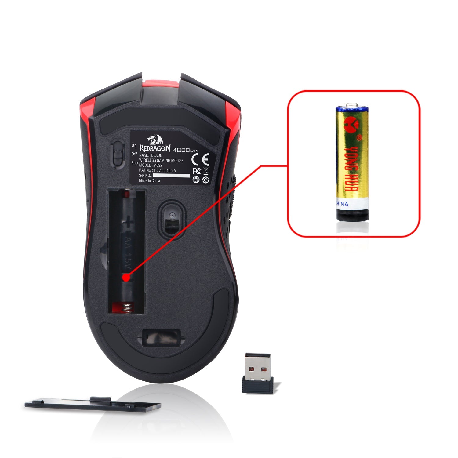 Tetikus Permainan Redragon M692