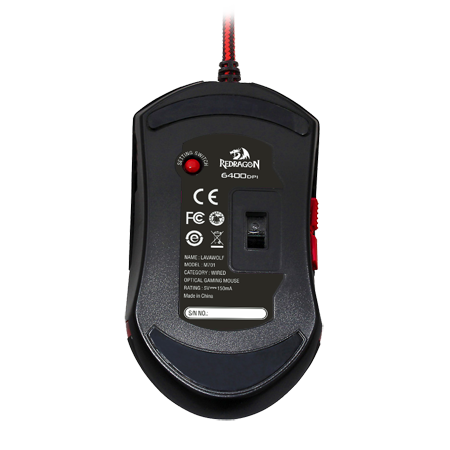 Tetikus Permainan Optik Redragon M701 Lavawolf 3500 DPI