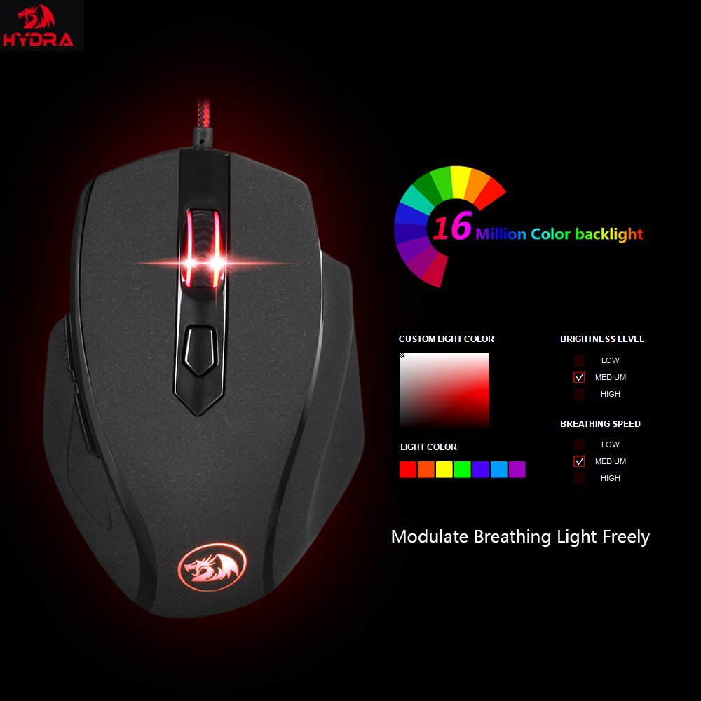 Tetikus Permainan Redragon M709 TIGER 10000 DPI