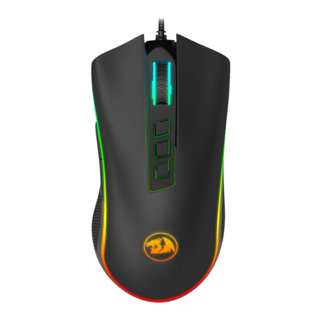 Redragon COBRA M711-FPS Penderia sempurna, Suis Optikal LK, Tetikus Permainan 24000DPI, Lampu belakang RGB 16.8 Juta