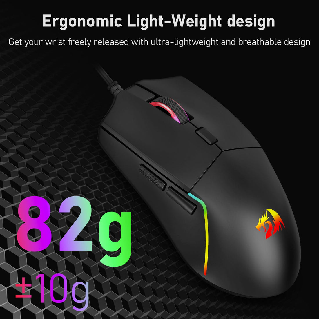 Tetikus Permainan M730-RGB Wied Sambungan