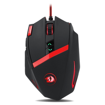 Tetikus Permainan Laser Boleh Atur Cara Redragon M801 Mammoth 16400 DPI