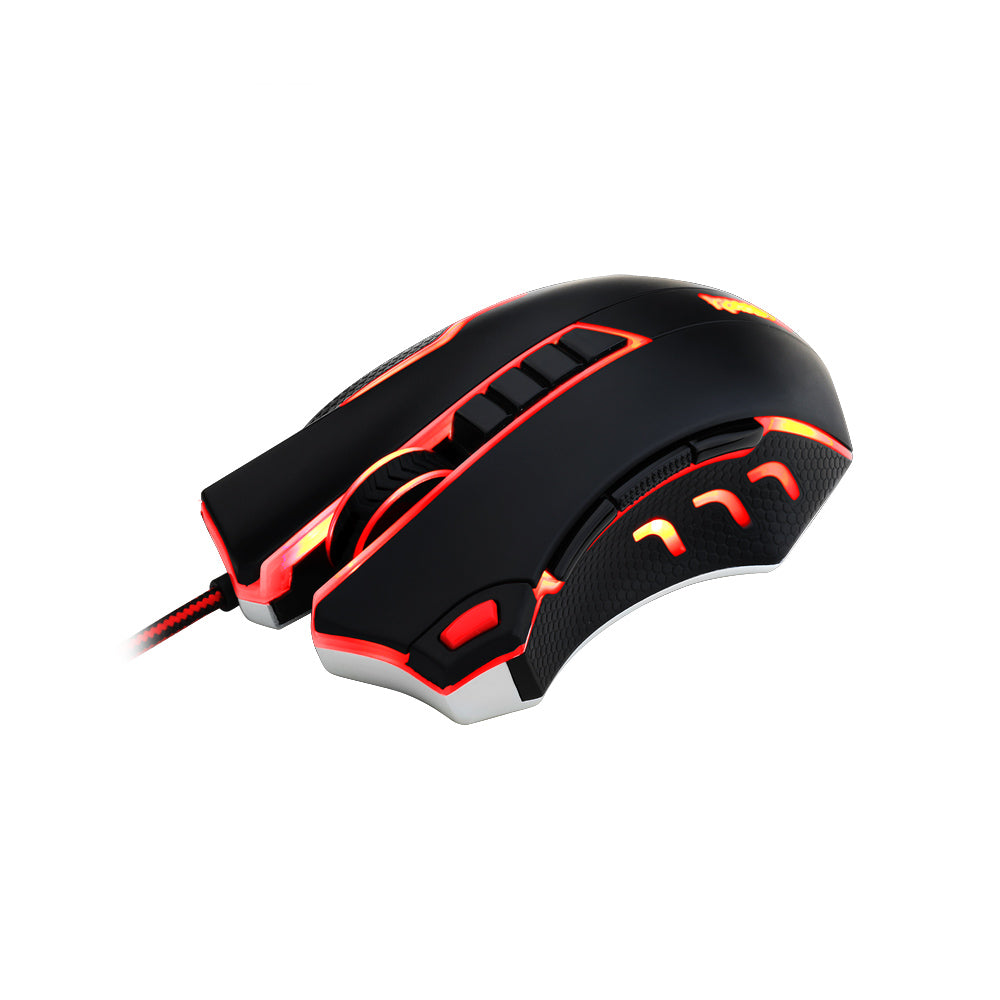 Redragon TIANOBOA 2 M802-2 Tetikus Permainan Laser Boleh Atur Cara Berketepatan Tinggi 24000DPI