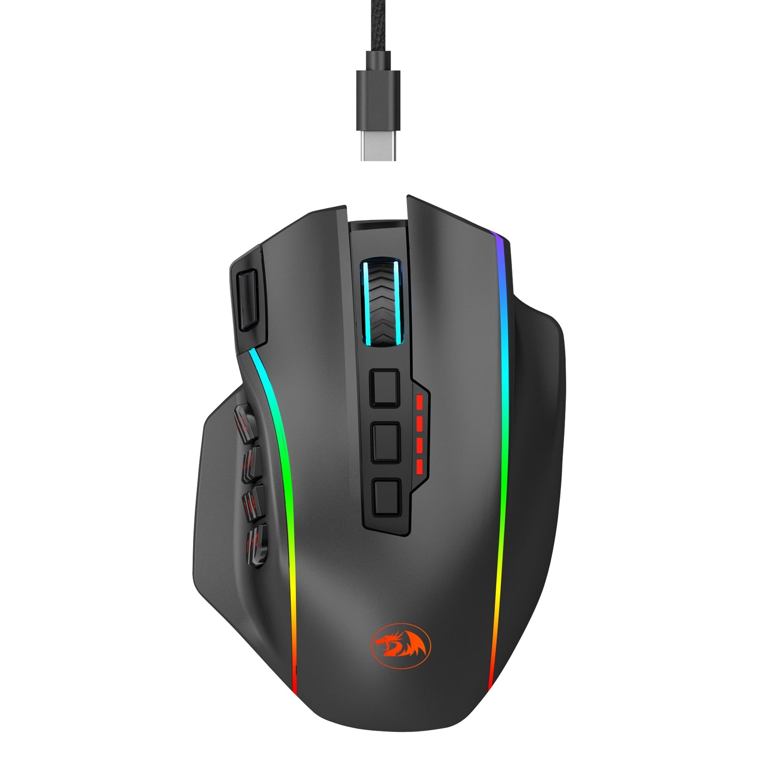 Tikus Gaming Tanpa Wayar Redragon PERDITION ELITE M901P-KS / M901P-WS
