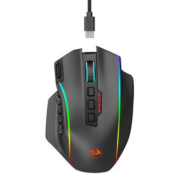 Tikus Gaming Tanpa Wayar Redragon PERDITION ELITE M901P-KS / M901P-WS