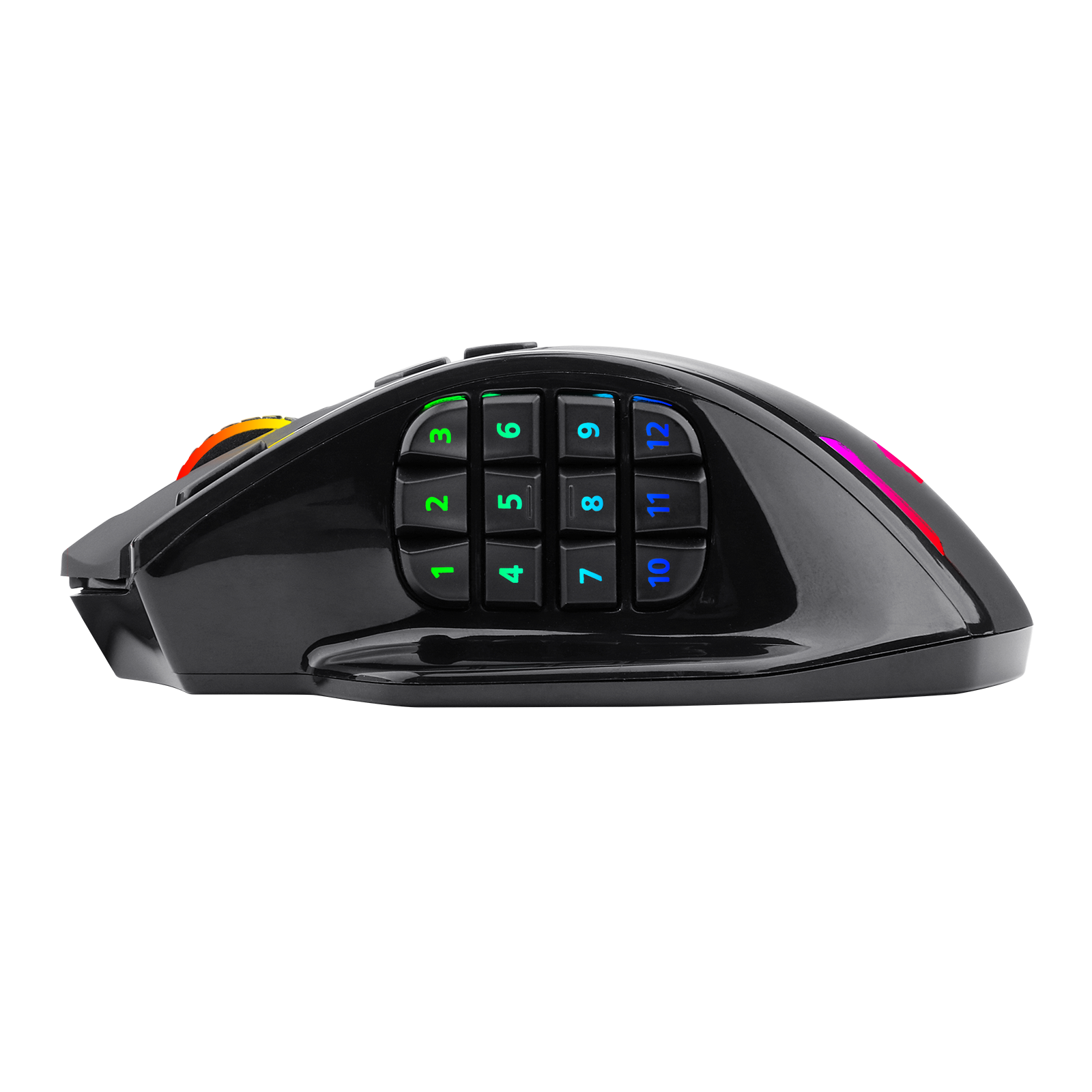 Redragon M913 Impact Elite Tetikus Gaming Tanpa Wayar, Tetikus Gamer RGB Berwayar/Tanpa Wayar 16000 DPI dengan 16 Butang Boleh Atur Cara