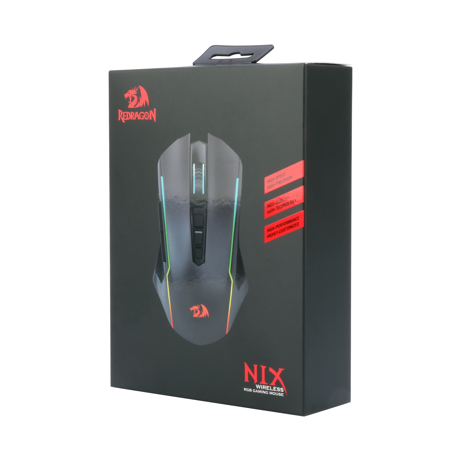 Tetikus permainan Redragon M914 berwayar/wayarles 2.4G/sambungan 3 mod BT