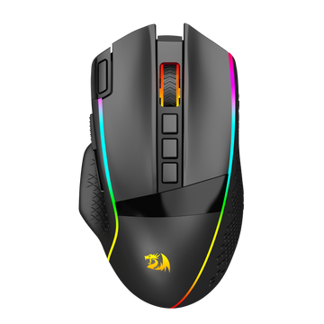 Tetikus Permainan Wayarles Redragon M991, Tetikus Permainan Berwayar/Wayarles 19000 DPI dengan Kunci Tembakan Pantas