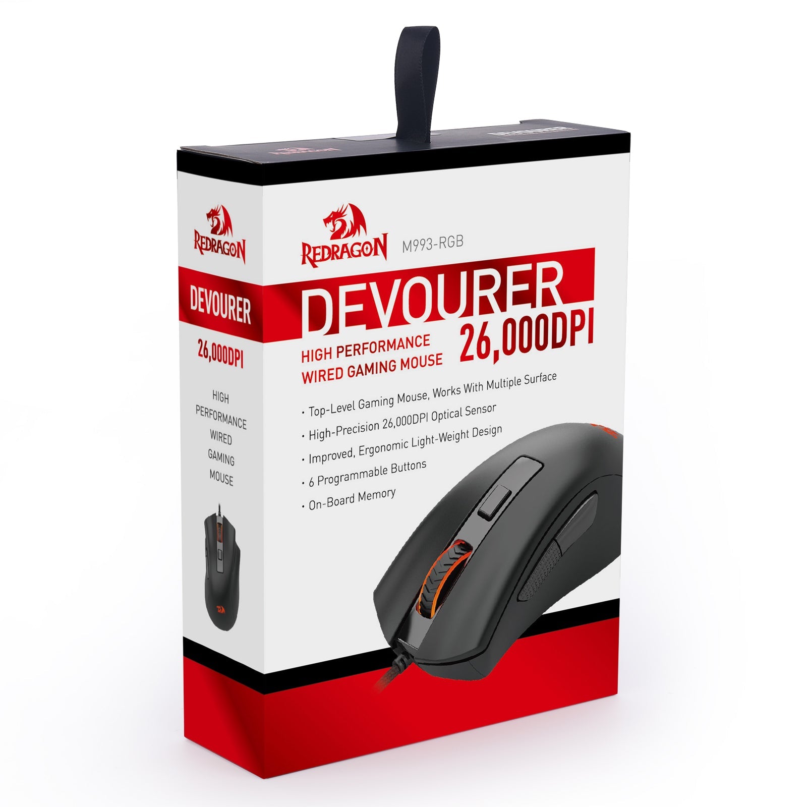 Tetikus gaming ultraringan Redragon M993 Devourer