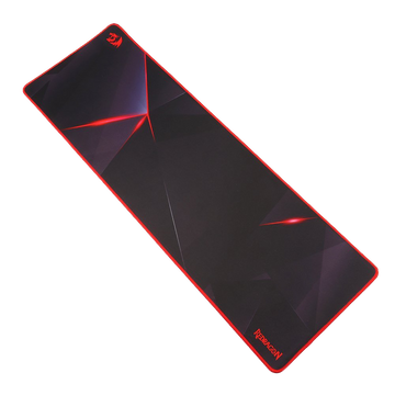 Redragon P015 Pad Tetikus Lanjutan Besar XXL, dengan Tepi Berjahit, Tikar Tetikus Bertekstur Premium, Pad Tetikus Komputer Kain Tapak Getah Tidak Licin Kalis Air, 35.8 x 11.8 x 0.11 inci