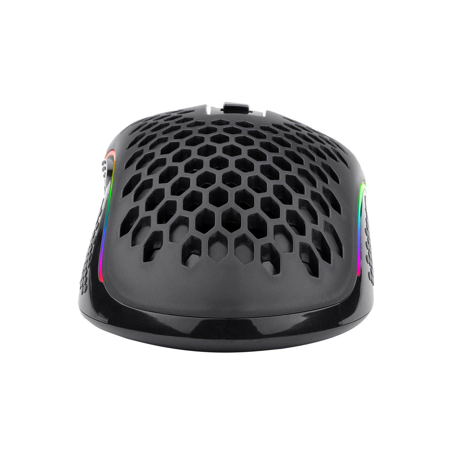 Tetikus Permainan RGB Ringan Redragon M808 Storm, Cengkerang Sarang Lebah Ultraringan 85g