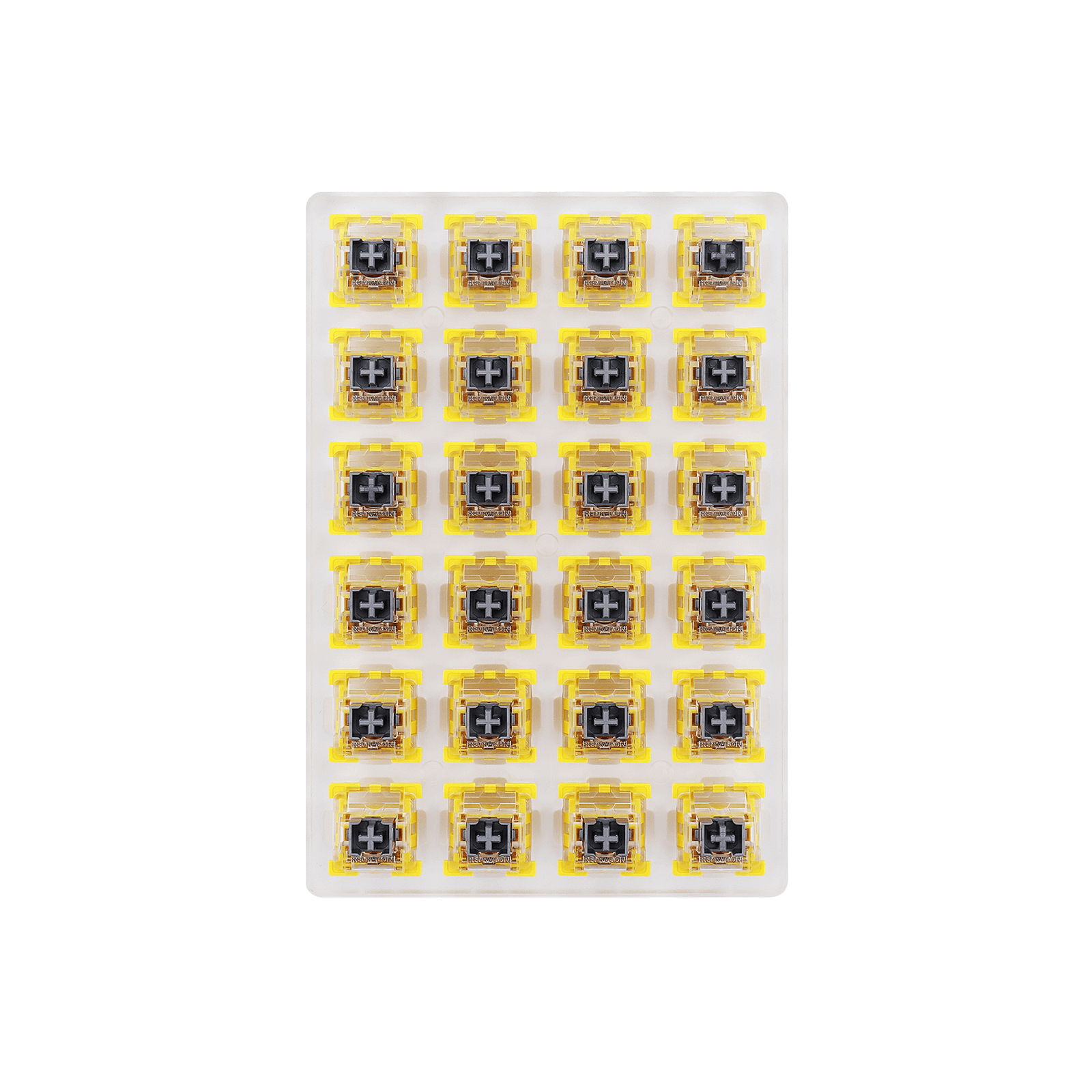 Suis Mekanikal Sentuhan Redragon A113 Bullet-S, Suis Boleh Tukar Panas Boleh DIY untuk Papan Kekunci, Mod Suis Berbunyi, 50 Juta Klik (24 unit Suis, Penarik Kekunci + Suis)