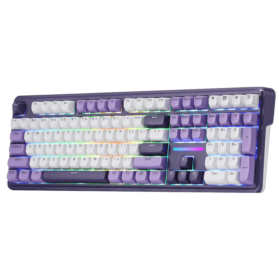 Redragon ANTONIUM K745 PRO 108 Keys Wireless Gasket Mechanical Keyboard, Black