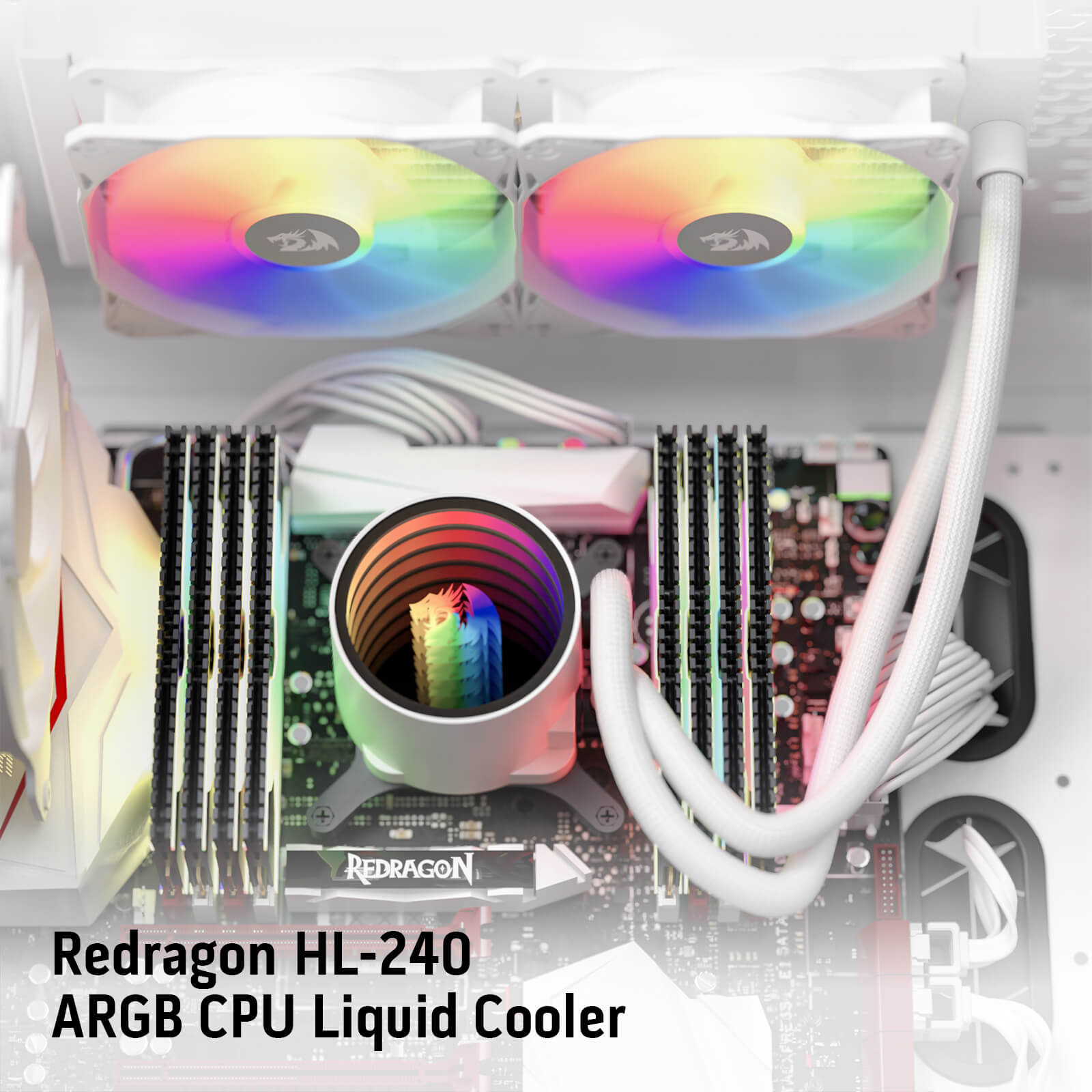 Sistem Penyejuk Cecair ARGB Redragon HL240/HL360