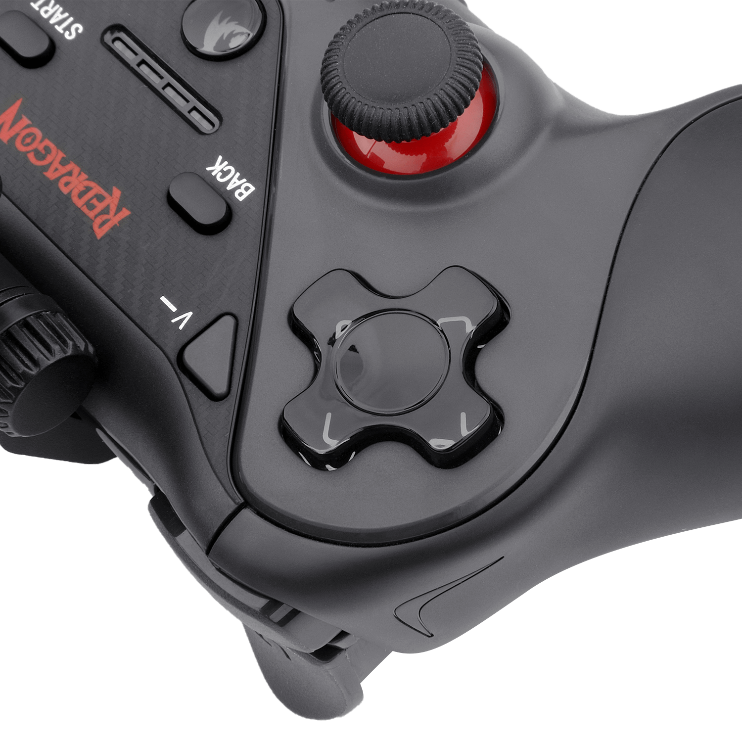 Pengawal Permainan Tanpa Wayar Redragon G812 Ceres untuk iOS, Alat Kawalan Joystick Bluetooth dengan Bateri Tahan Lama