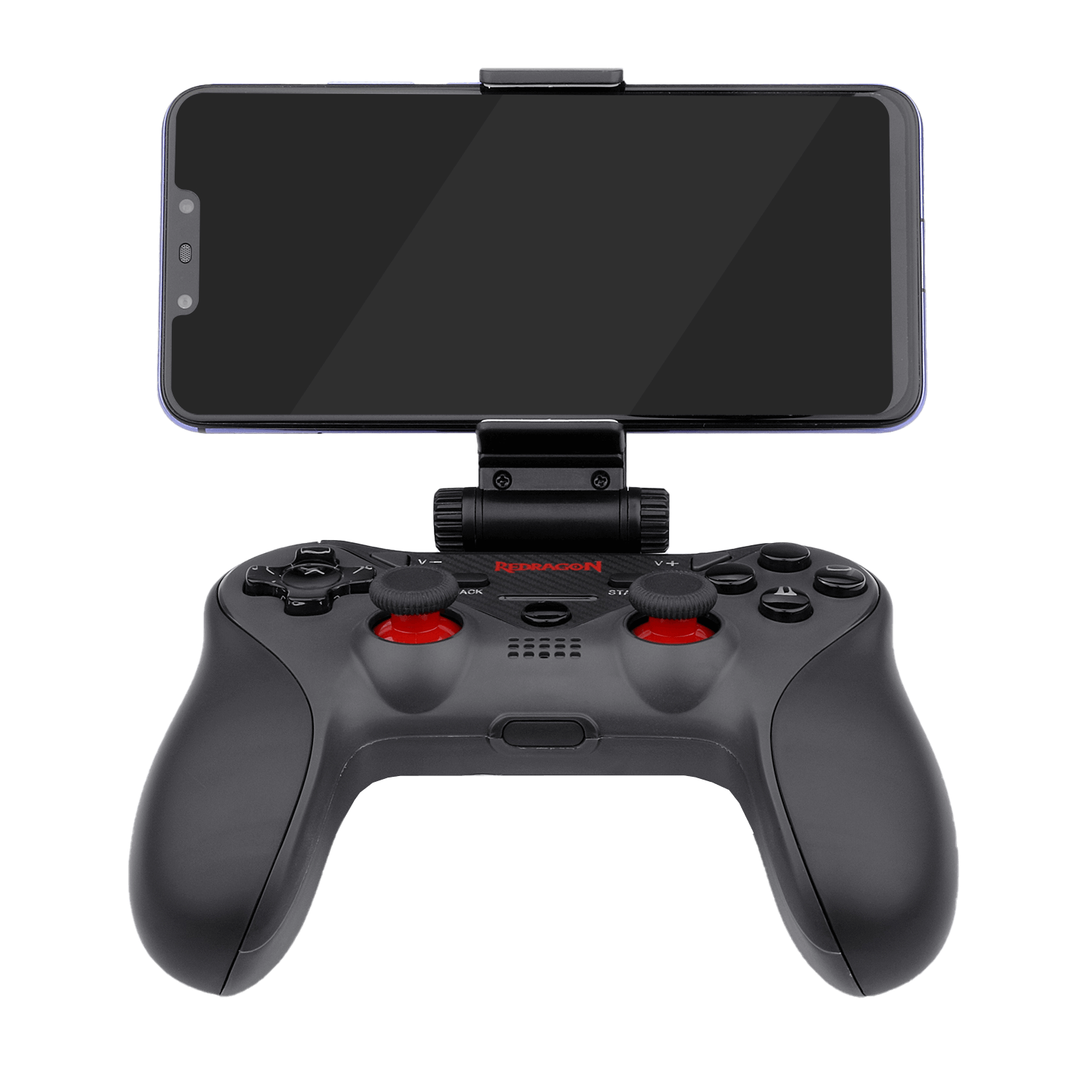 Pengawal Permainan Tanpa Wayar Redragon G812 Ceres untuk iOS, Alat Kawalan Joystick Bluetooth dengan Bateri Tahan Lama