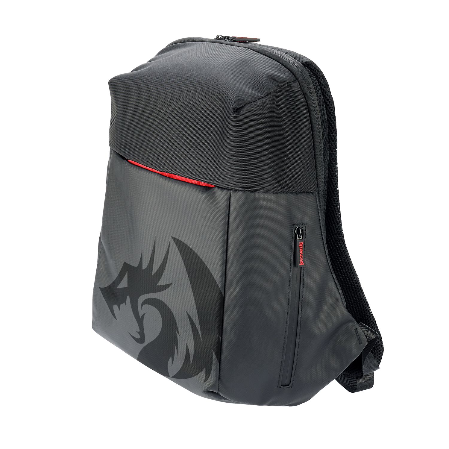 Redragon GB-93 Beg Galas Komputer Riba Kembara, Beg Galas Permainan Komputer Stesen Kerja Perniagaan dengan Pelapik Berdinding Dua Kali Ganda Tahan Lama, Poket/Slot Tersusun & Penutup Kulit Besar, Muat Komputer Riba sehingga 18"