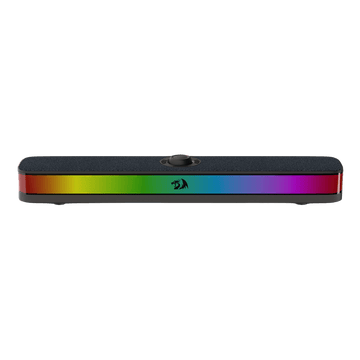 Redragon GS515 RGB Desktop Soundbar, 2.0 Channel Stereo Computer Speakers for Desktop with Bluetooth 5.3, USB-C/USB Powered, Black