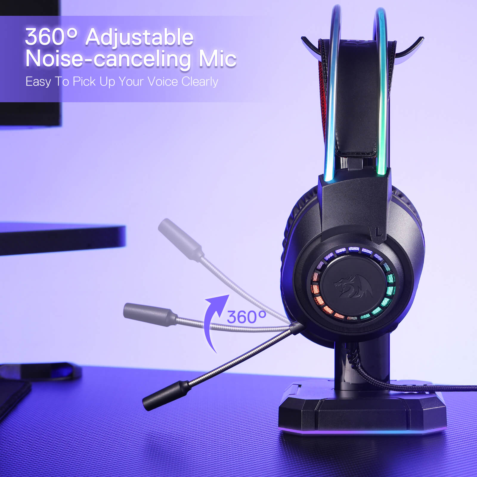 Redragon H231 Scream Wired Gaming Headset, Multi-Platforms Headphone