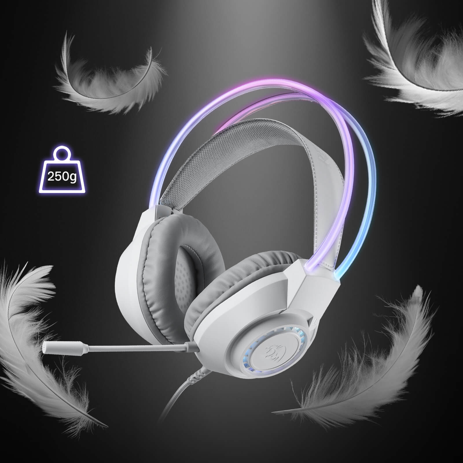 Redragon H231 Scream Wired Gaming Headset, Multi-Platforms Headphone