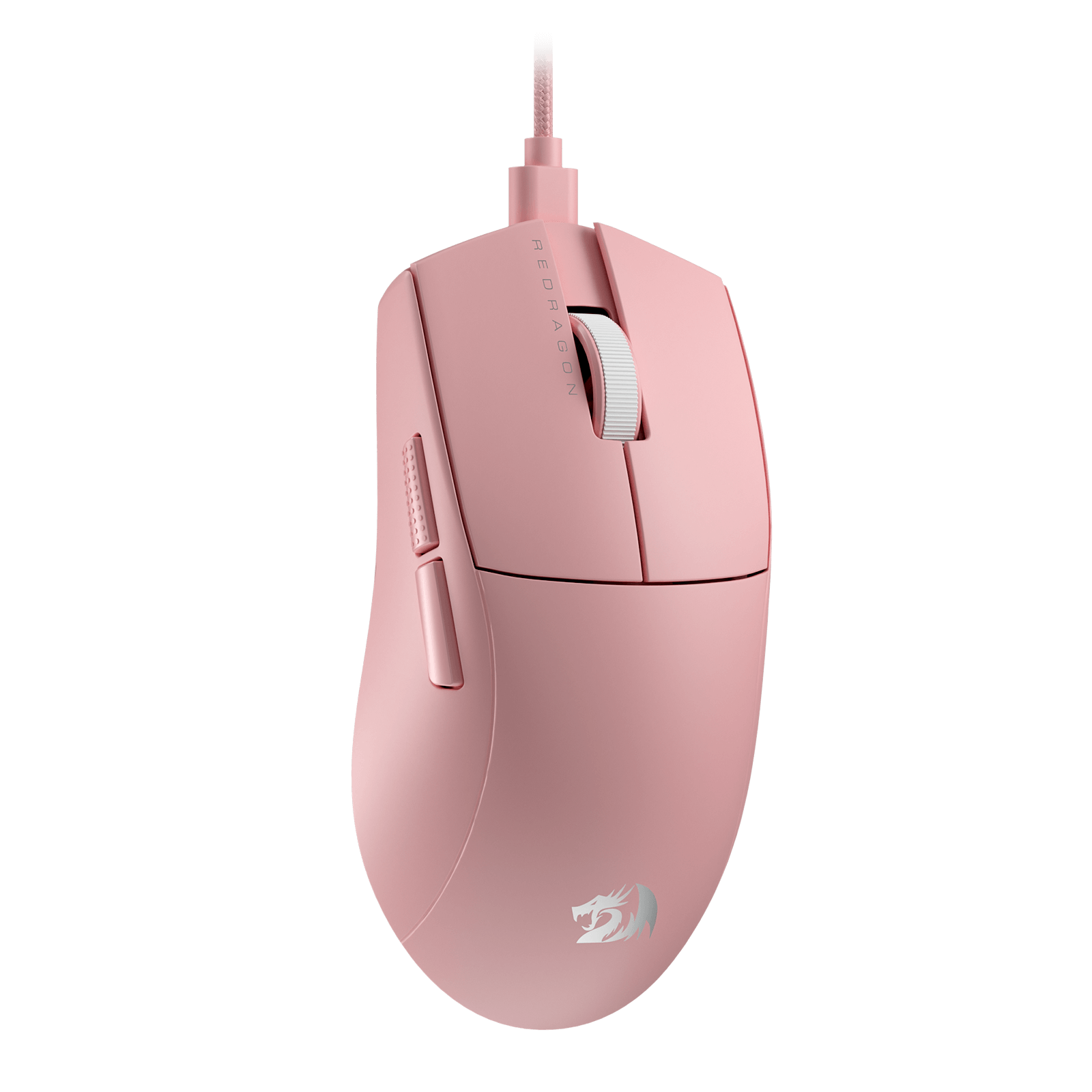 Redragon M724 Wired Gaming Mouse, 42G Ultra-Light 12,400 Max DPI Optical Gaming Mouse with 5 Programmable Buttons, Ergonomic Natural Grip Build, Software Supports DIY Keybinds & DPI