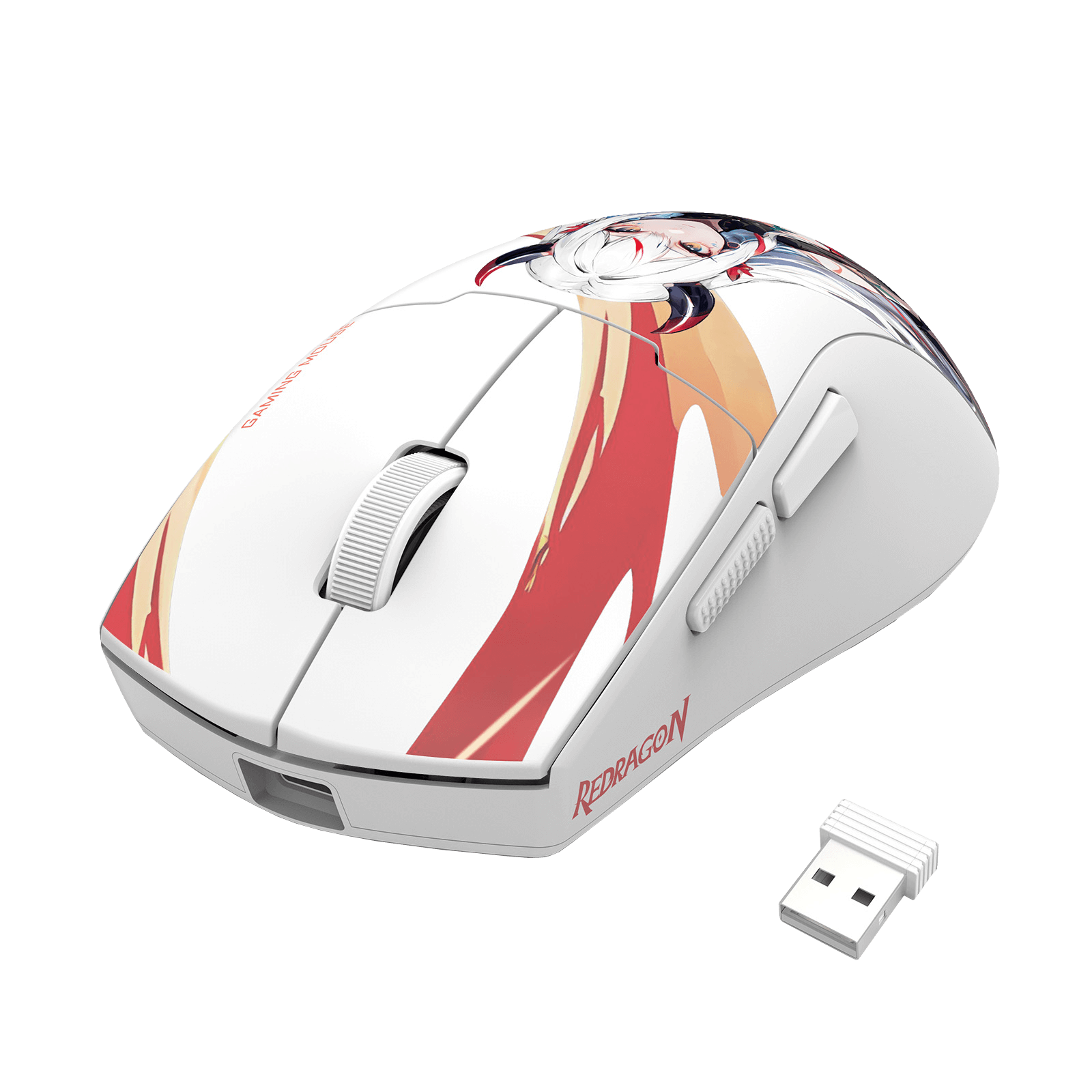 Tetikus Permainan Anime Tanpa Wayar 3-Mod 1K Hz Redragon K1NG M918 MAX