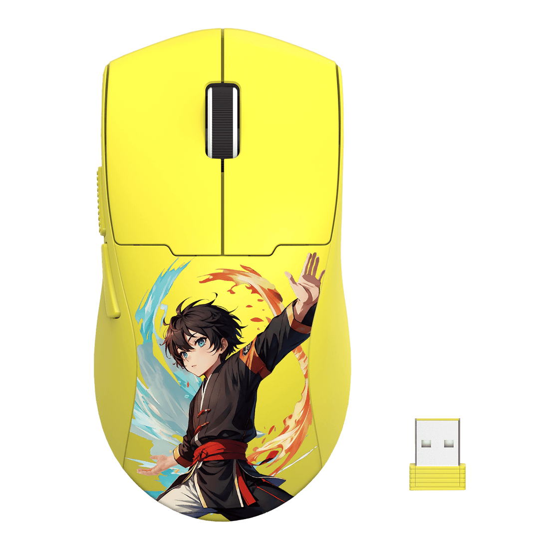 Tetikus Permainan Anime Tanpa Wayar 3-Mod 1K Hz Redragon K1NG M918 MAX