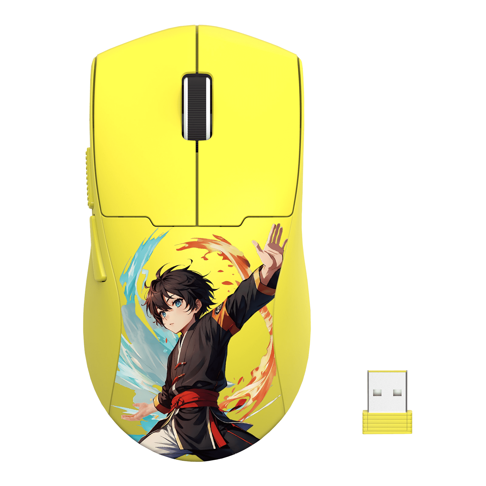 Tetikus Permainan Anime Tanpa Wayar 3-Mod 1K Hz Redragon K1NG M918 MAX