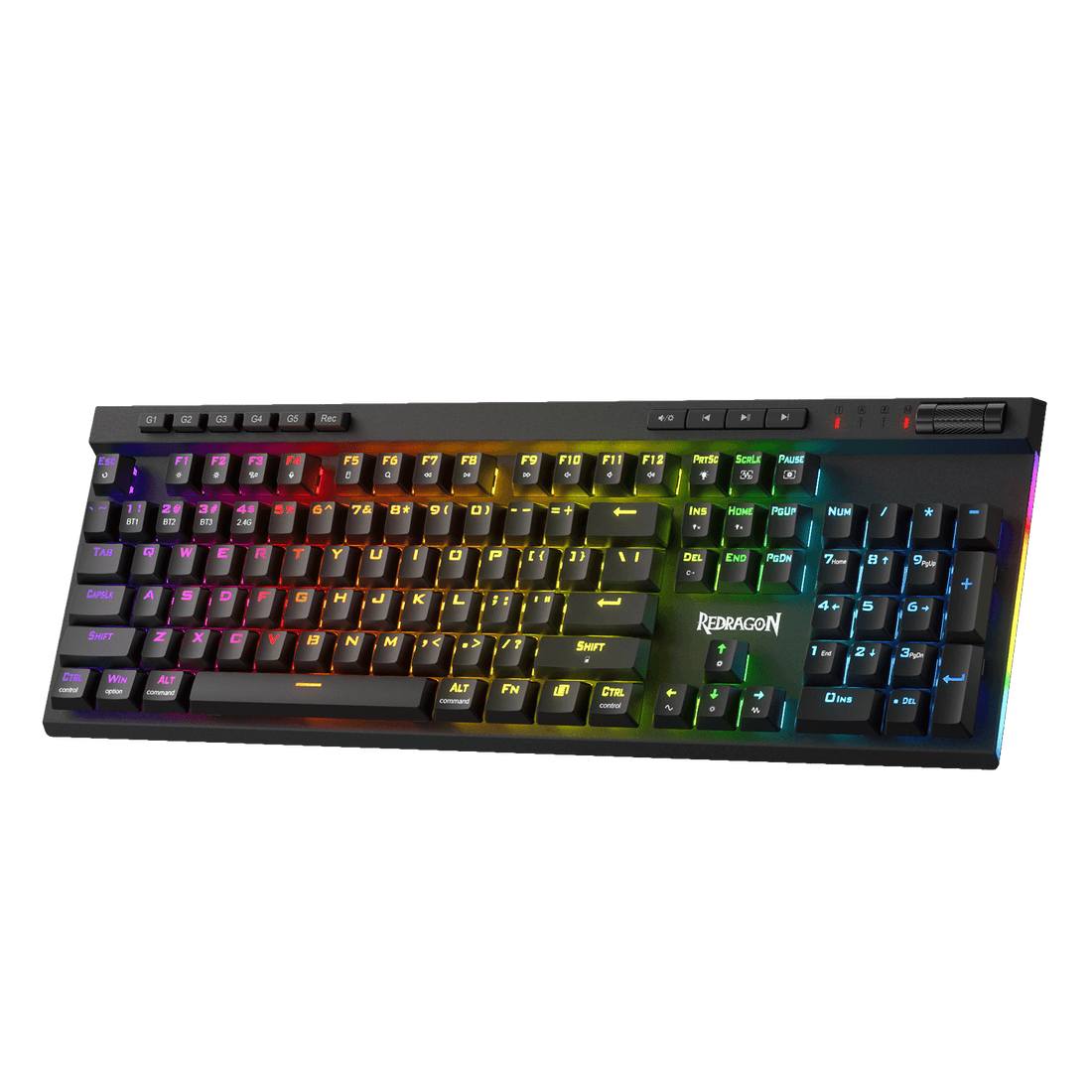 Redragon K580 PRO Wireless RGB 3 Modes Red Switch Mechanical Gaming Keyboard