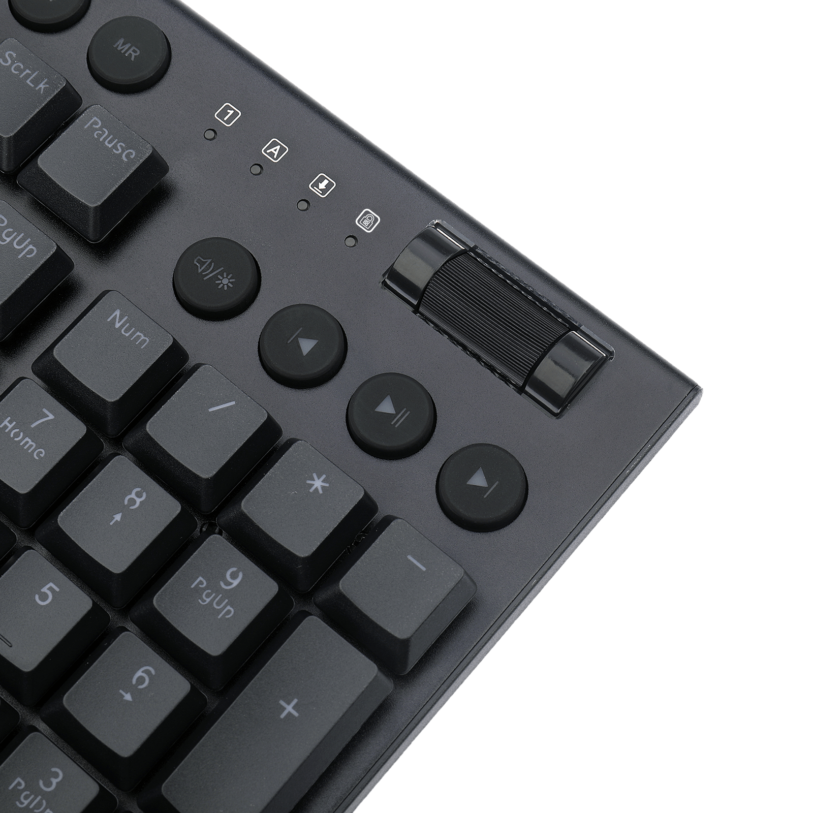 Papan Kekunci Mekanikal RGB Redragon K619 Horus, Papan Kekunci Permainan Berwayar Reka Bentuk Ultra-Nipis dengan Kekunci Profil Rendah, Kawalan Media Khusus & Suis Merah Linear, Perisian Pro Disokong
