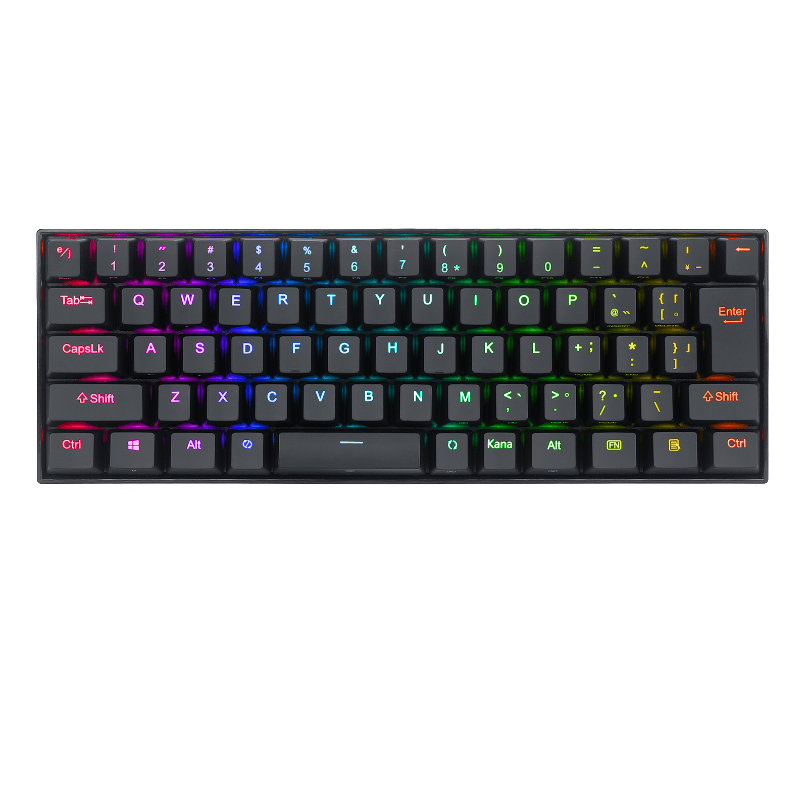Redragon K630RGB-JPTI 66 key wired mechanical keyboard