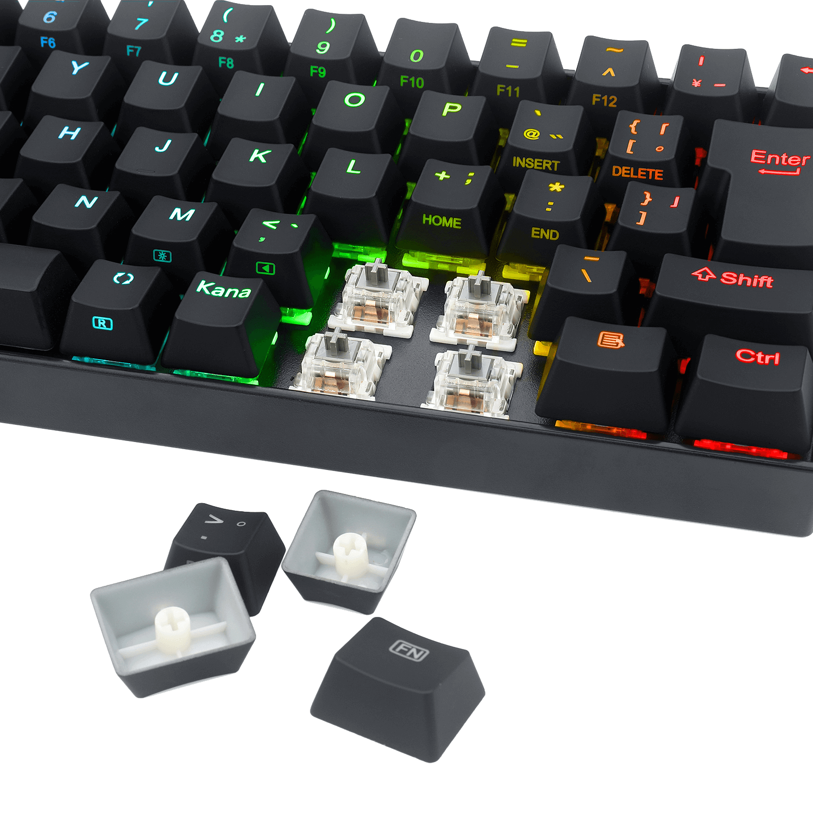 Redragon K630RGB-JPTI 66 key wired mechanical keyboard
