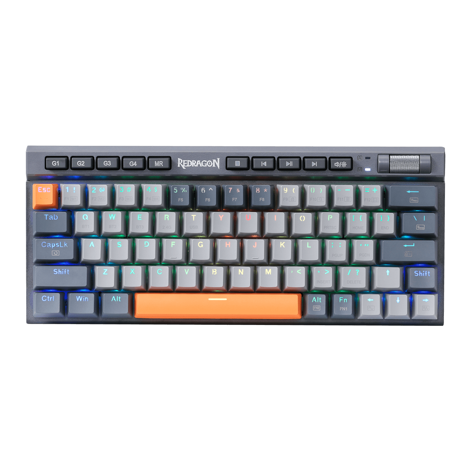 Redragon TRARIC K634 PRO 60% 3-Mode Wireless RGB Gaming Keyboard