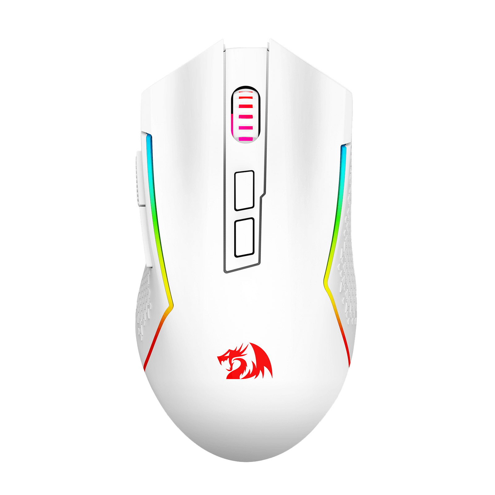 Redragon M693 Tetikus Permainan Bluetooth Wayarles, Tetikus Gamer Berwayar/Wayarles 8000 DPI dengan Sambungan 3-Mod, BT & Wayarles 2.4G, 7 Butang Makro, Kapasiti Kuasa Tahan Lama dan Lampu Latar RGB untuk PC/Mac/Komputer Riba