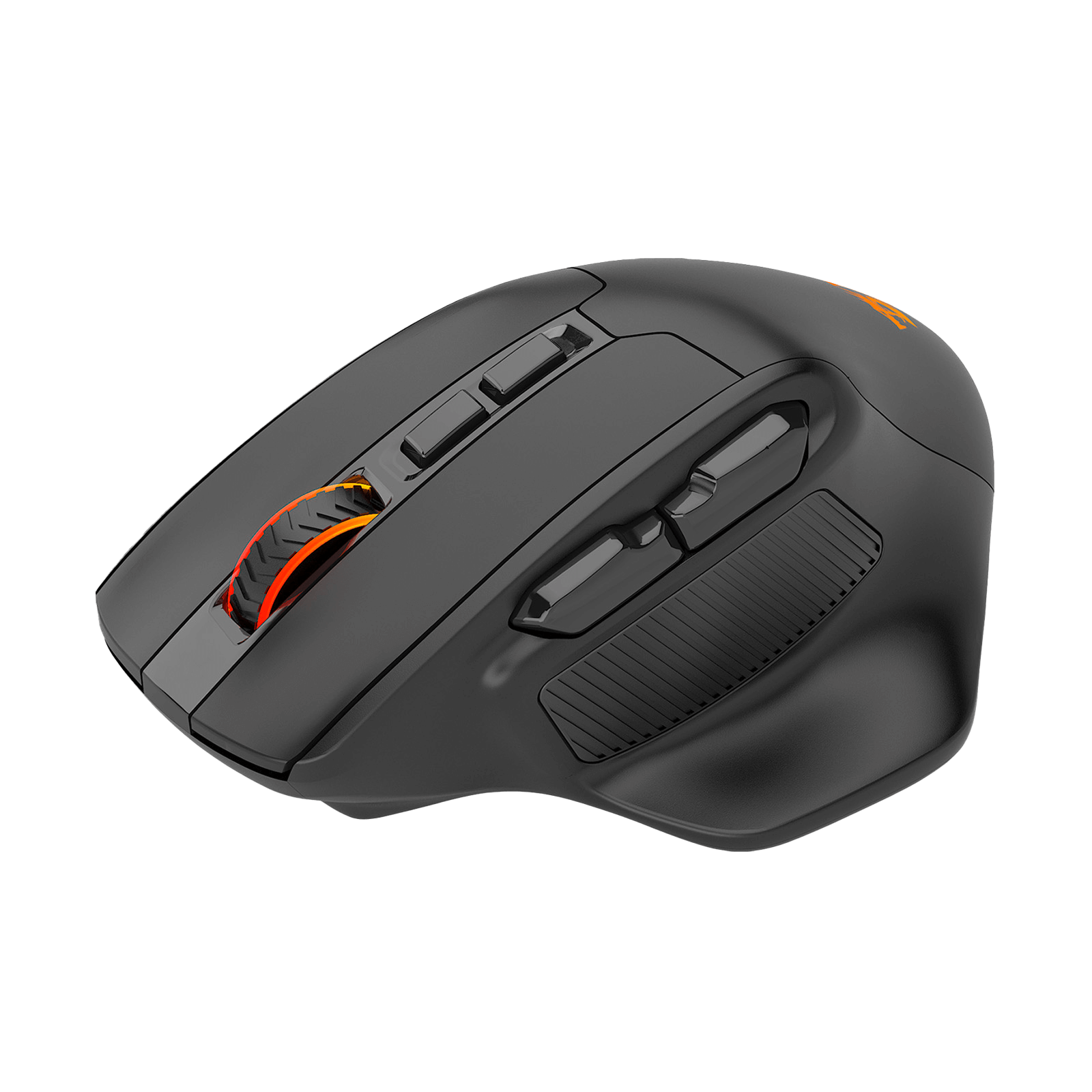 Tetikus Permainan Wayarles Redragon M806, 7 Butang Boleh Diprogramkan Tetikus Pemain RGB Berwayar dengan Sambungan 3 Mod, BT & Wayarles 2.4G, Binaan Genggaman Semula Jadi Ergonomik, Perisian Menyokong Ikatan Kunci & Lampu Latar DIY