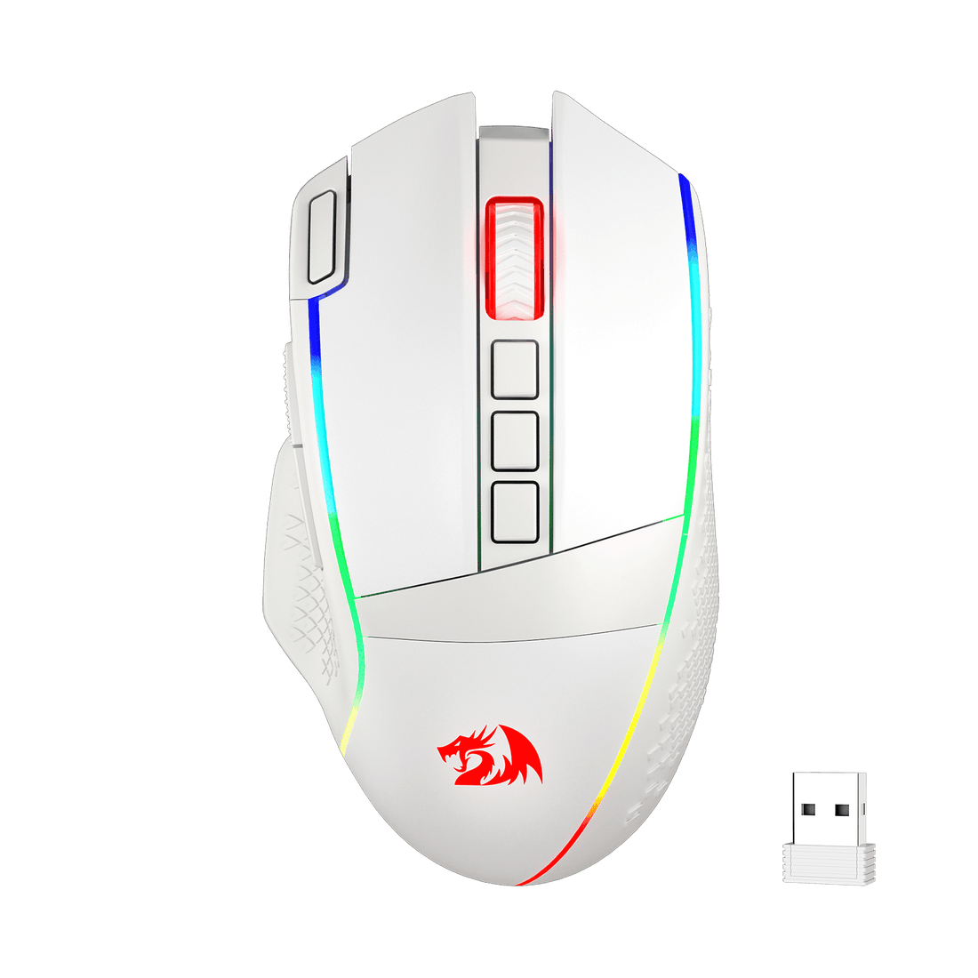 Tetikus Permainan Wayarles Redragon M991, Tetikus Permainan Berwayar/Wayarles 19000 DPI dengan Kunci Tembakan Pantas