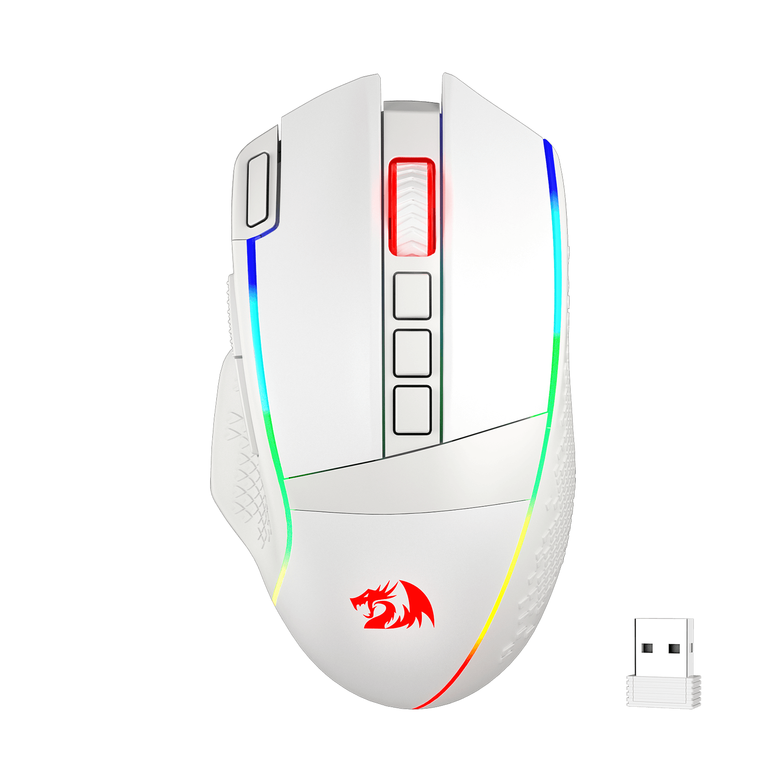Tetikus Permainan Wayarles Redragon M991, Tetikus Permainan Berwayar/Wayarles 19000 DPI dengan Kunci Tembakan Pantas