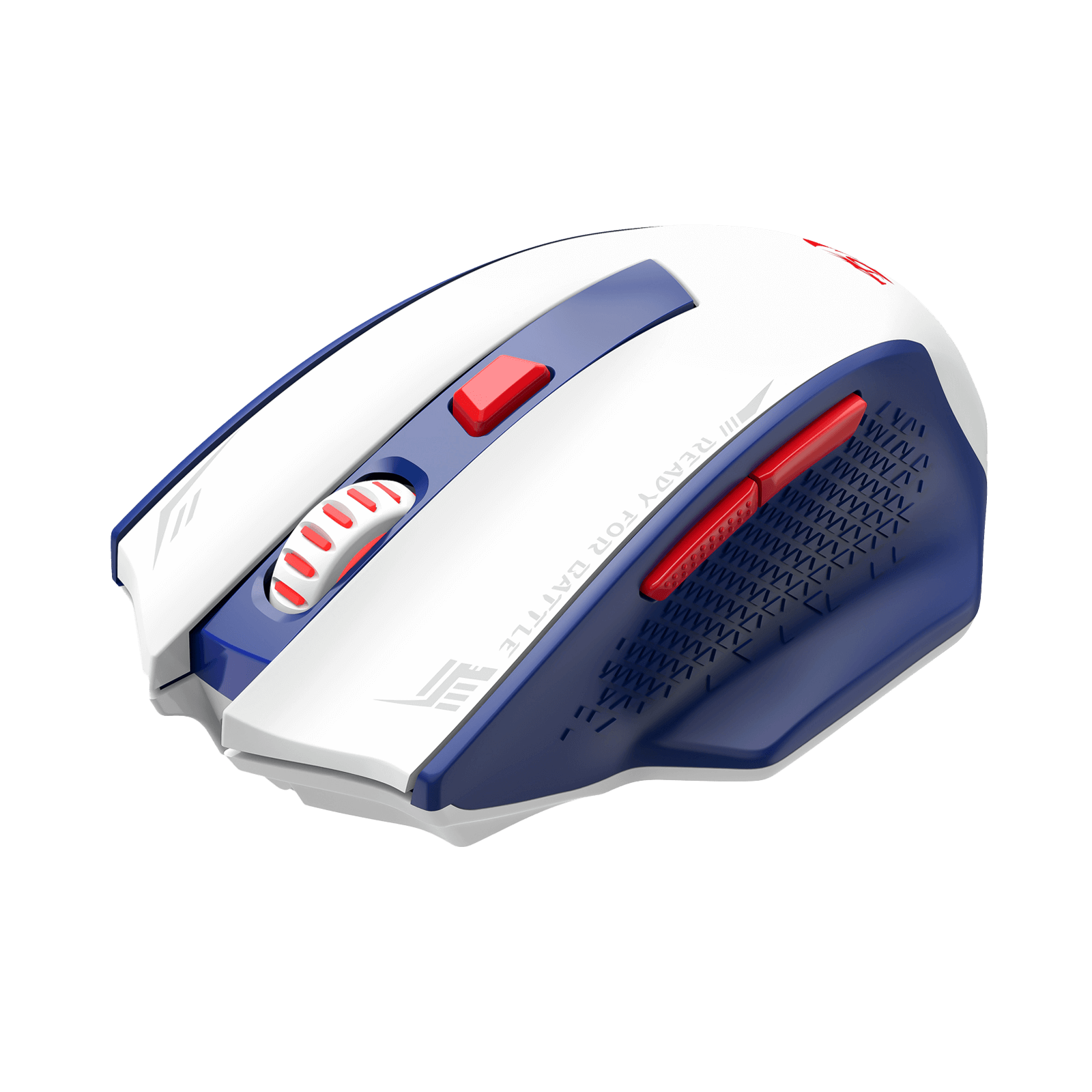 Redragon M994 Tetikus Permainan Bluetooth Wayarles, Tetikus Gamer Berwayar/Wayarles 26000 DPI dengan Sambungan 3-Mod, BT & Wayarles 2.4G, 6 Butang Makro, Kapasiti Kuasa Tahan Lama untuk PC/Mac/Komputer Riba